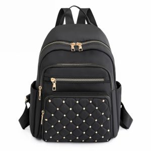 Sac à dos tendance noir pour femmes
